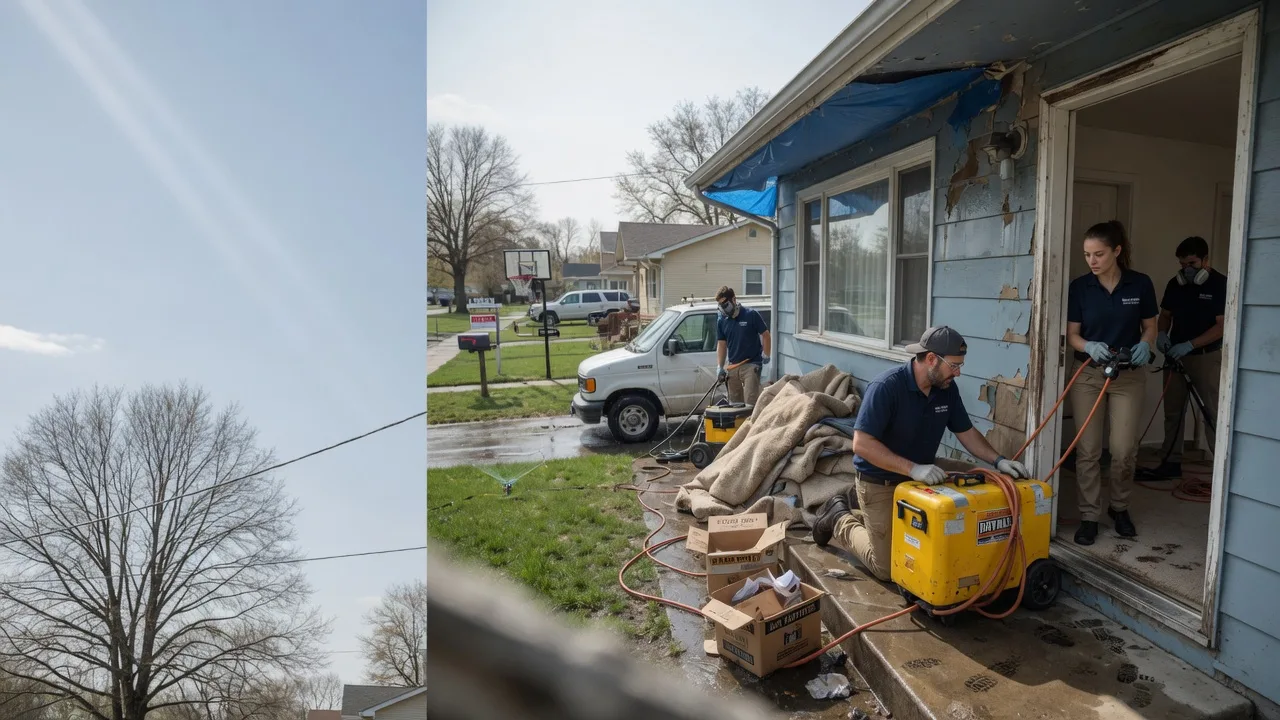 Basement Flood Cleanup in Louisville, MS near me